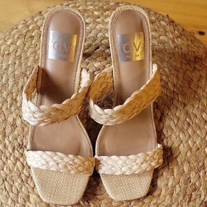 DV by Dolce Vita Tan Braided Heels